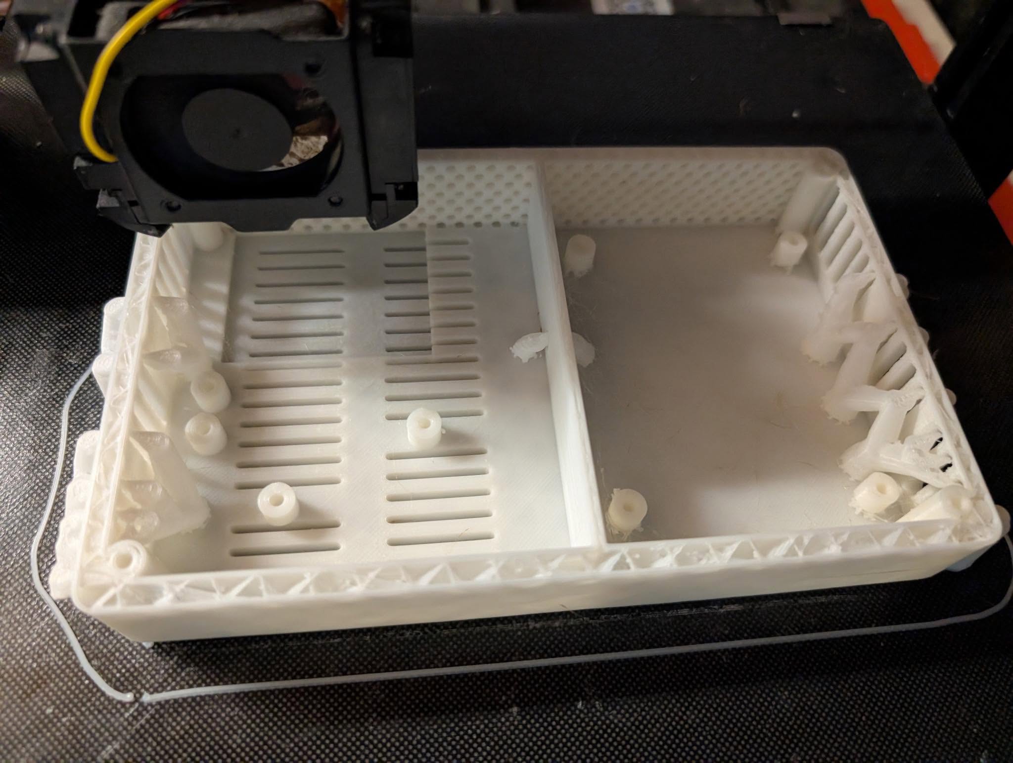 Early enclosure airflow and component-layout testing