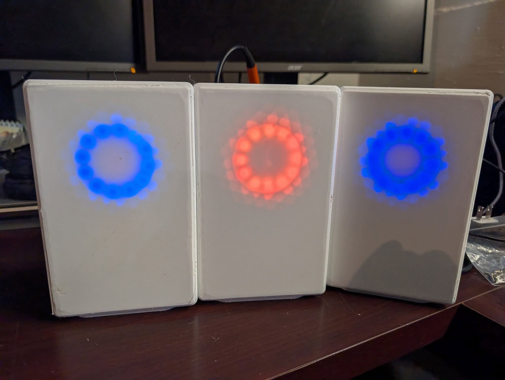 Early indicator-light and multi-unit testing